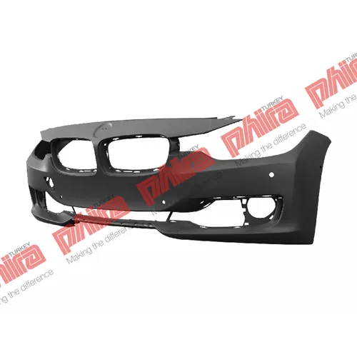 Bmw S3 2011-2015 Tampon Ön 6 Sensörlü Far Yıkamalı Astarl