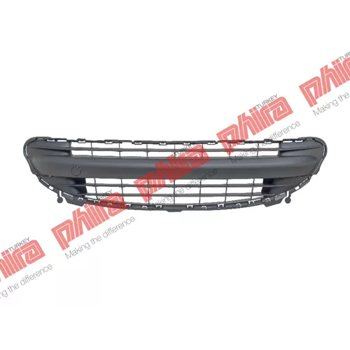 Peugeot 207 2006  Tampon Izgarası Ön Alt Orta Siyah 7414Q