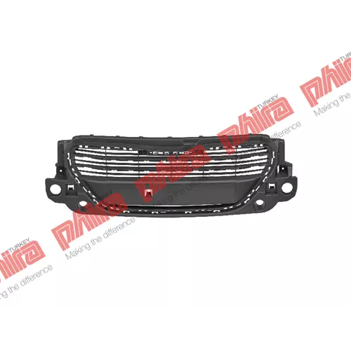 Peugeot 301 2013  Tampon Izgarası Ön Alt Orta Siyah 96769