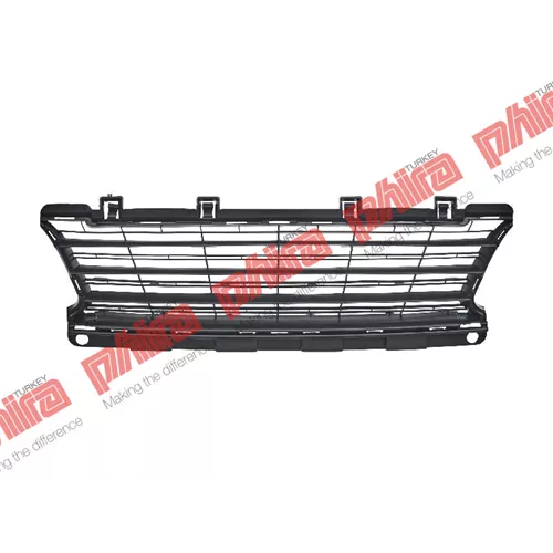 Peugeot 308 2013  Tampon Izgarası Ön Orta Siyah 161074398