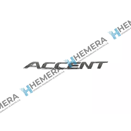 Hyundai ACCENT BLUE 2011  Yazı,Amblem Model 863111R000