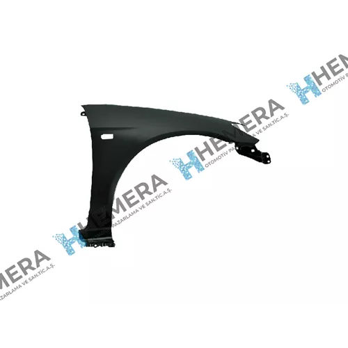 Honda CIVIC 2004-2006 Çamurluk,Ön Sağ Sac Sinyal Delikli 