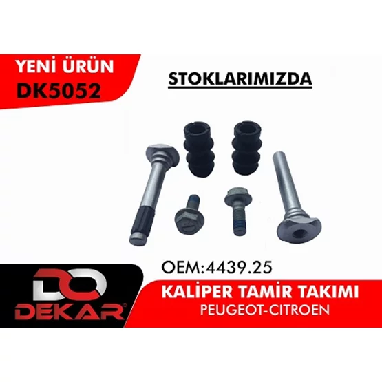 Citroen BERLINGO 4439.25 Fren Kaliper Tamir Takımı DEKAR