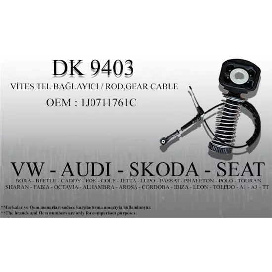 Vites Halat Ucu Dk9403 Vw Audı Skoda Seat