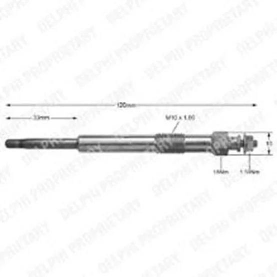 Citroen JUMPER 5962.K5 5962.1P Isıtma Kızdırma Bujisi DOU