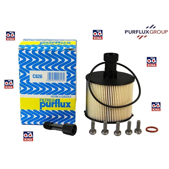 Dacia DOKKER 164037803R 164038815R Mazot Filtresi PURFLUX