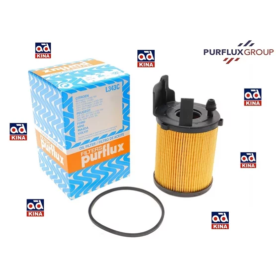 Citroen C4 1109.T3 Yağ Filtresi PURFLUX