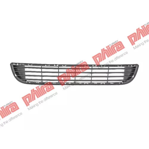Peugeot PARTNER 2008-2012 Tampon Izgarası Ön Alt Orta Siy
