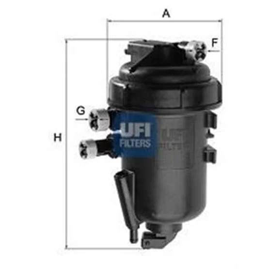 Citroen JUMPER 1606450480 1362976080 Mazot Filtresi UFİ