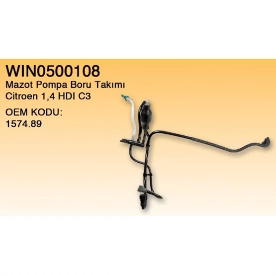 Citroen C2 1574S9 Mazot Pompa Borusu WINTECH